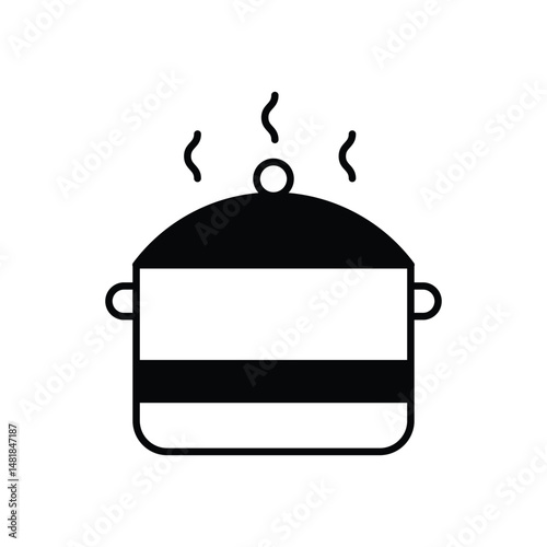 Cooking Pot Vector icon