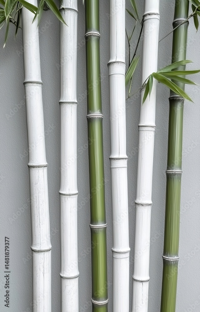 Obraz premium green bamboo 