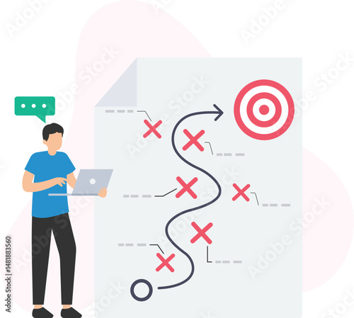Project strategy or planning approach, strategic goals or project objectives, risk management or mitigation plans, resource allocation or budget planning, timeline management or scheduling efficiency,