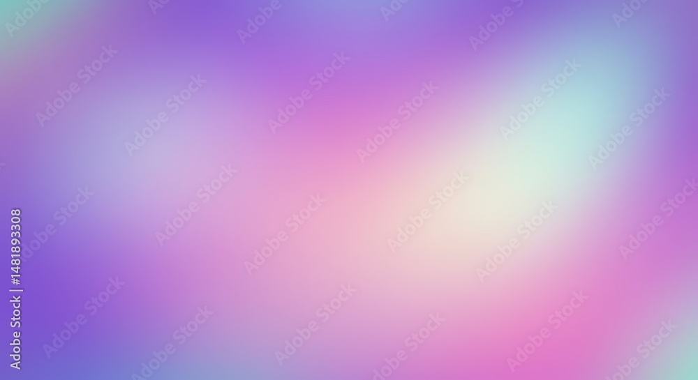 Fototapeta premium Abstract Background Iridescent Pastel Gradient