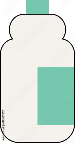 washing liquid laundry bottle