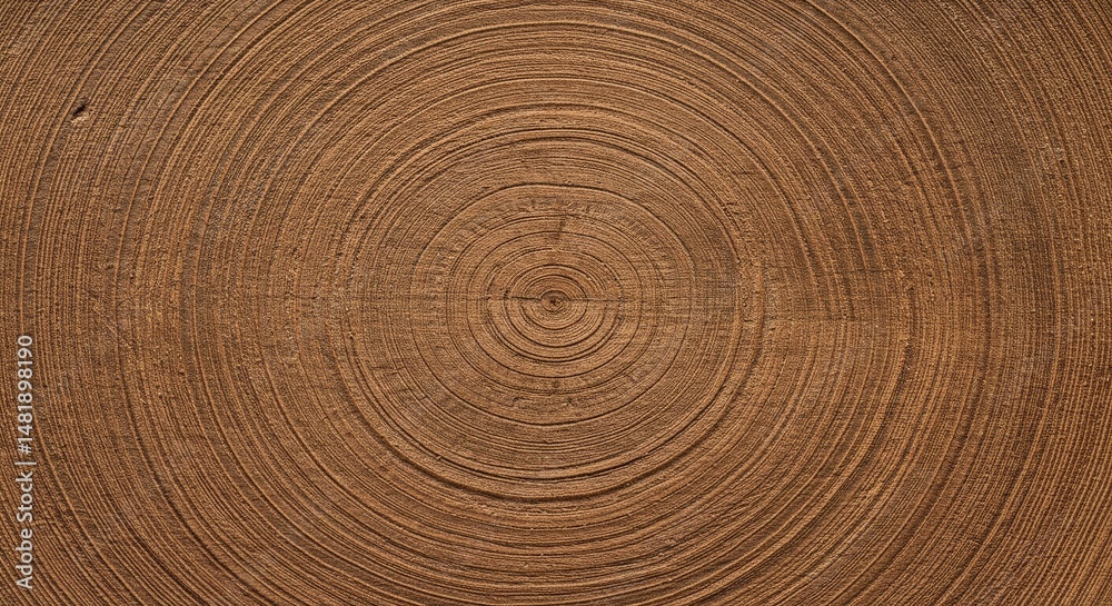Naklejka premium Abstract Background of Brown Wood Grain Texture