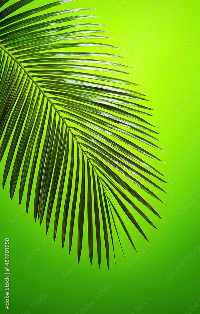 Fototapeta premium palm tree leaf