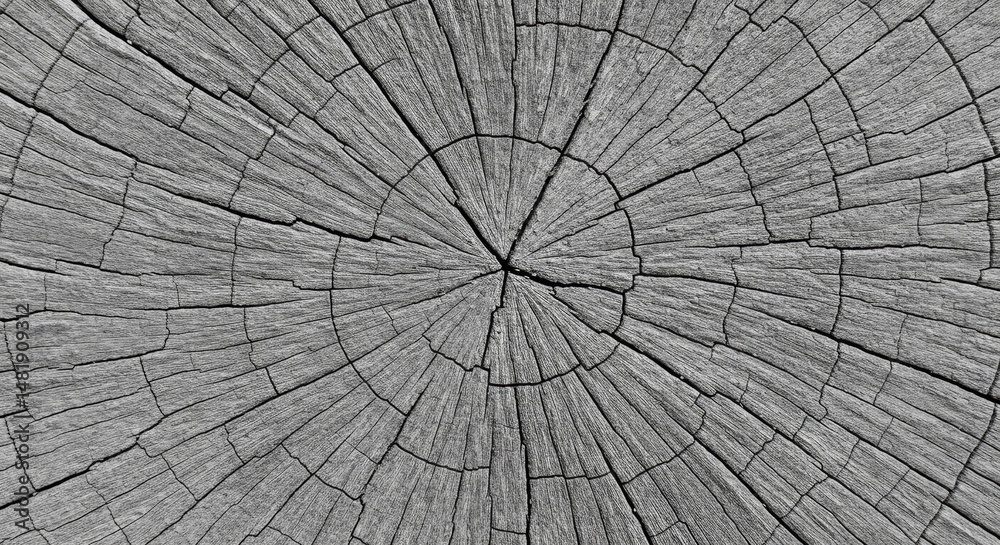 Fototapeta premium Abstract Background Photo of Gray Tree Trunk Texture