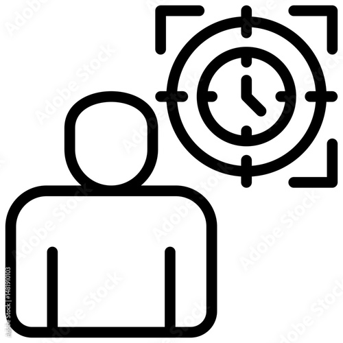 Focus Time Icon