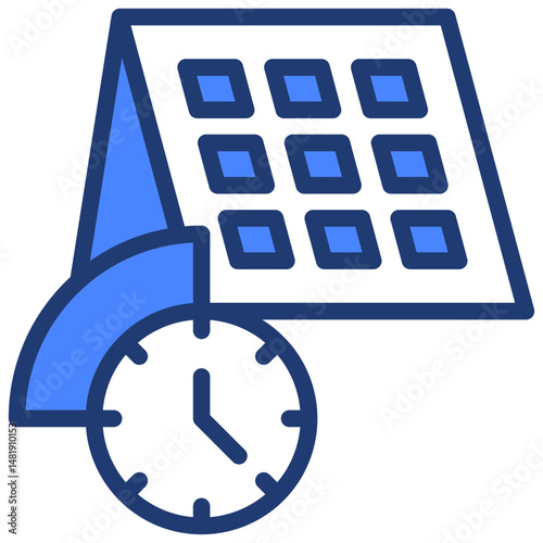 Time Allocation Icon