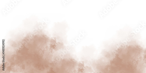  Dust sand soil smoke cloud particles isolated on transparent white background. Brown sandstorm smog sand dust explosion rising. Design elements for Compositing, covering, overlay, PNG