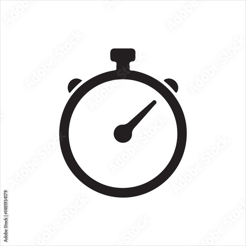 stopwatch icon vector illustration