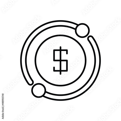 Refund Vector icon