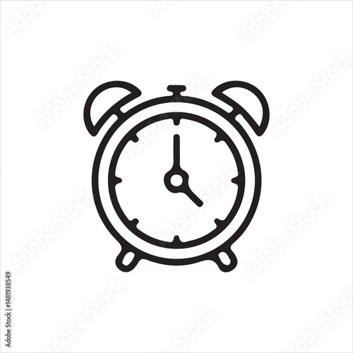 alarm clock vector illustration