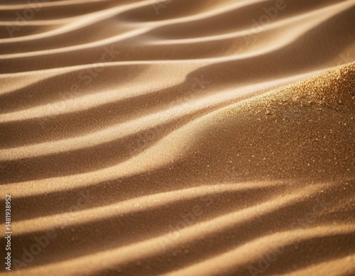 sand ripples on the beach