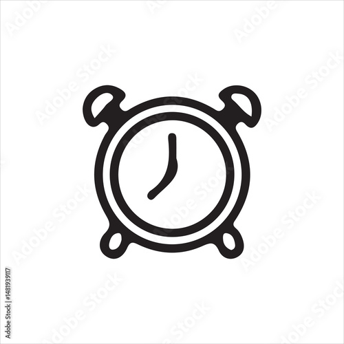 alarm clock vector illustration
