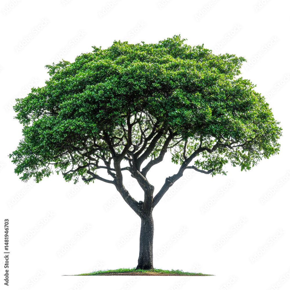 Obraz premium Acacia Tree isolated on transparent background