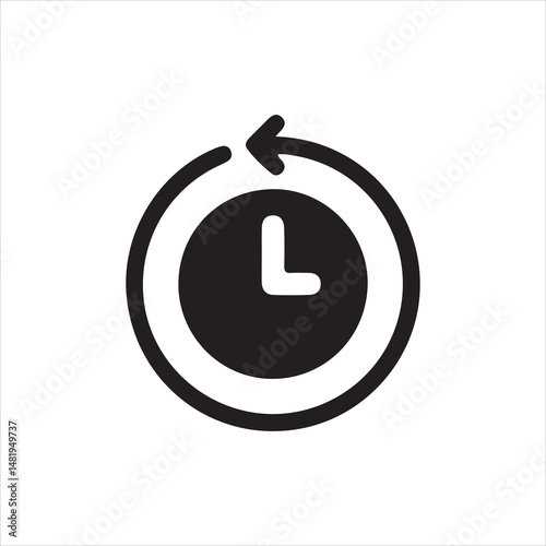power icon on metal internet button