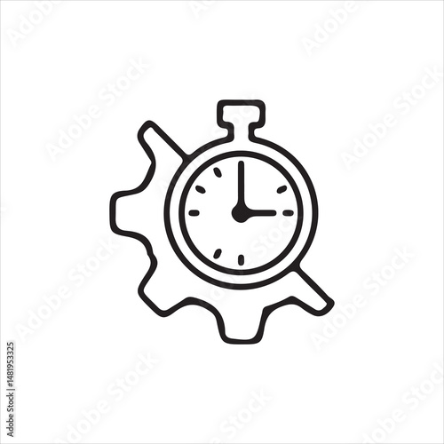 stopwatch vector illustration