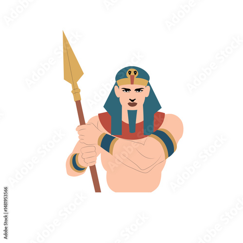 Montu god peeking, God of War