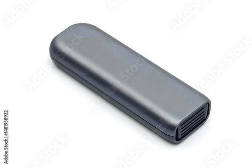Grey metal rectangular component