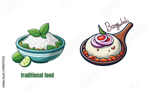 rice vector