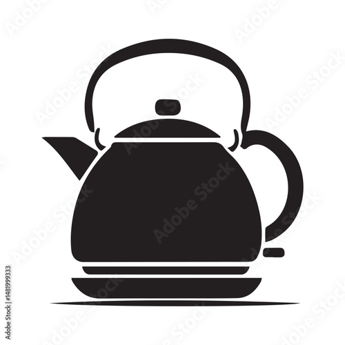 teapot and cup