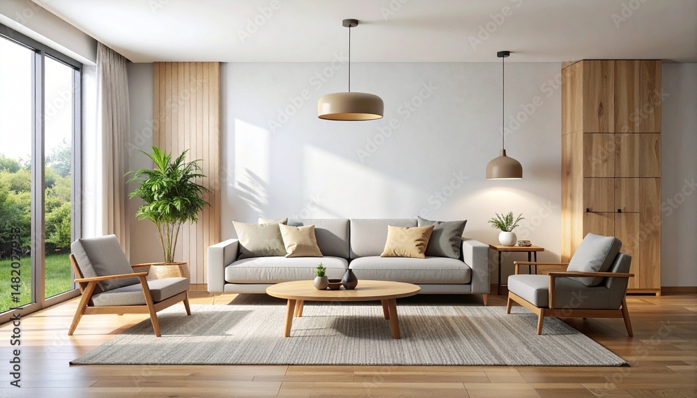 Fototapeta premium modern living room