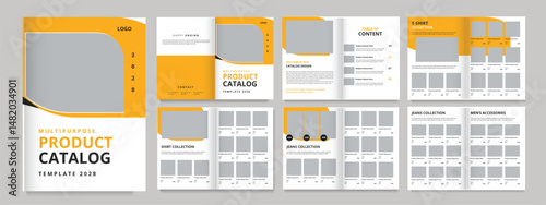 Multipurpose Product Catalog design Layout, business company furniture fashion product catalogue template