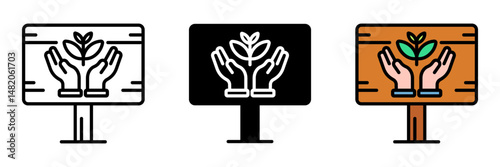 Protected Area Sign is a visual marker that indicates conservation zones with restricted or regulated access.