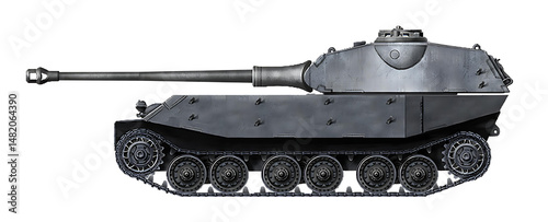 VK45.02 (P) Ausf.B (Variant of the Tiger 2(P) tank with aft turret location)