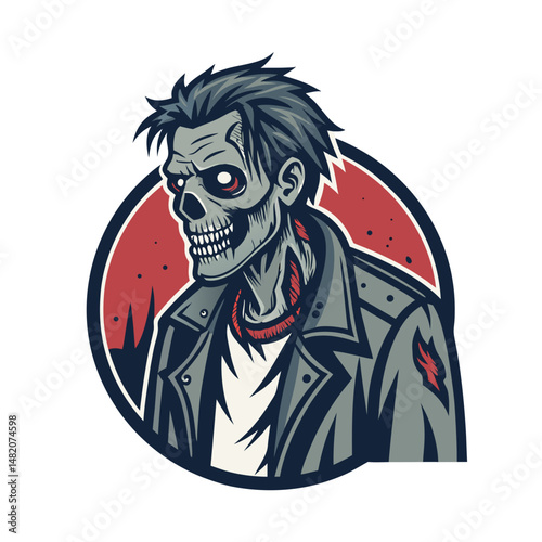 Zombie T Shirt Design 