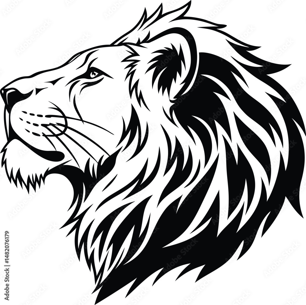 lion head vector lion head vector