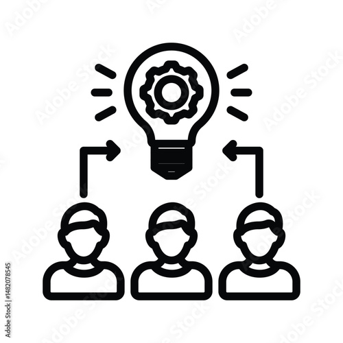 General idea Vector icon which can easily modify or edit