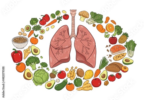 Healthy foods lungs dietary benefits