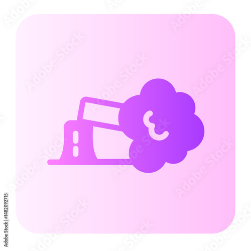 deforestation gradient icon