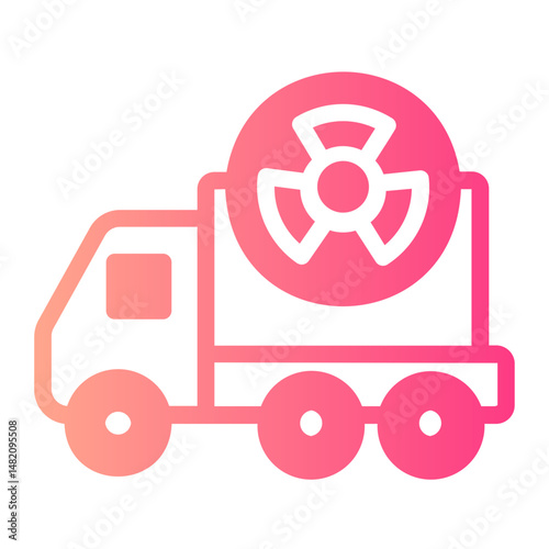 waste gradient icon