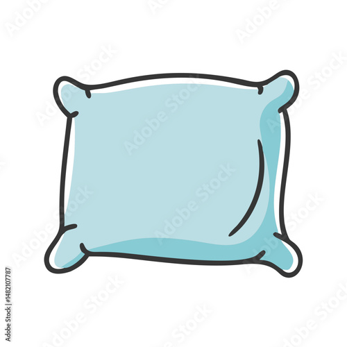pillow icon, pillow vector illustration-simple illustration of pillow, perfect for pillow logos and icons