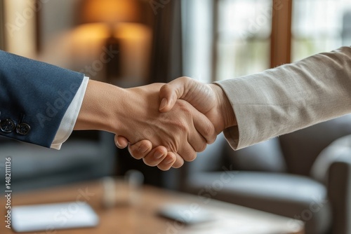 couple house property agent home real estate business buying investment apartment agreement deal client buyer new loan handshake shaking meeting agreement hand signing