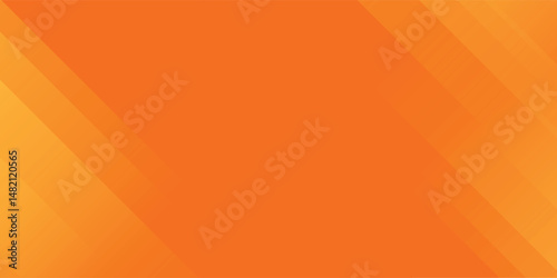banner background. full color, orange gradation and effect geometry modern