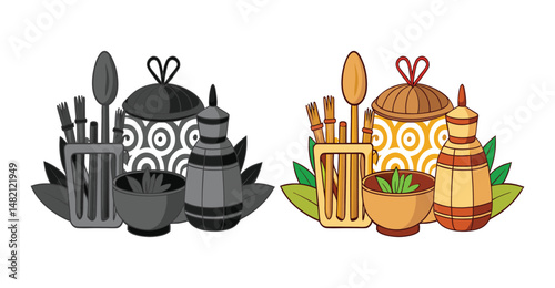Bamboo Natural Serveware – Eco-Friendly & Stylish Serving Dishes for Sustainable Living, bamboo serveware, bamboo serving set, natural bamboo dishes, eco friendly serveware, bamboo salad bowl, bamboo.