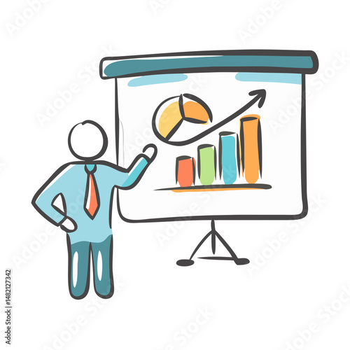 presentation slides icon, presentation slides vector illustration-simple illustration of presentation slides, perfect for presentation slides logos and icons