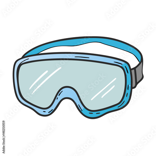 protective goggles icon, protective goggles vector illustration-simple illustration of protective goggles, perfect for protective goggles logos and icons