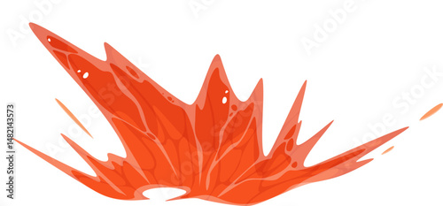 Red Juice Splash