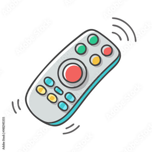 remote control icon, remote control vector illustration-simple illustration of remote control, perfect for remote control logos and icons