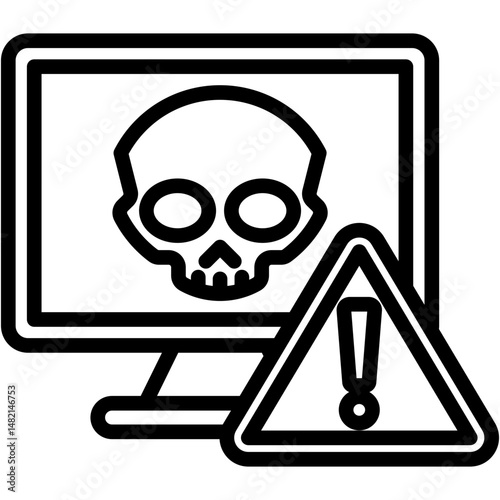 Cyber Attack Icon