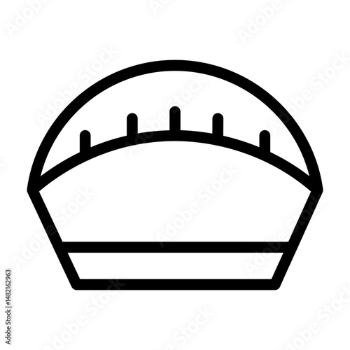 shells line icon