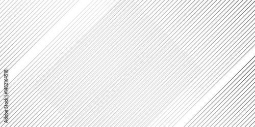 Slant line halftone gradation texture. Fading diagonal stripe gradient background. Black oblique pattern backdrop.