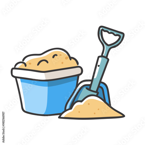 sandbox icon, sandbox vector illustration-simple illustration of sandbox, perfect for sandbox logos and icons