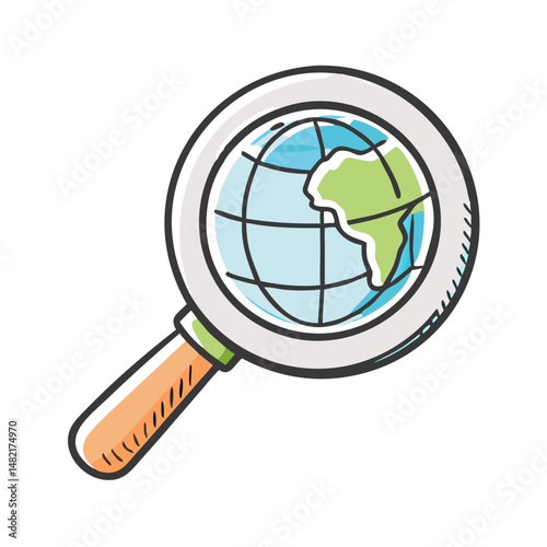 search engine icon, search engine vector illustration-simple illustration of search engine, perfect for search engine logos and icons
