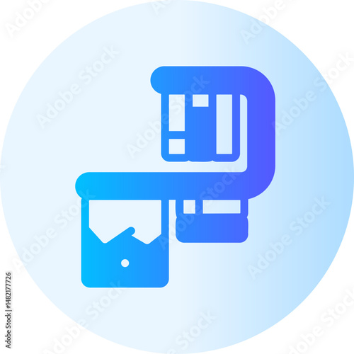 bookcase gradient icon