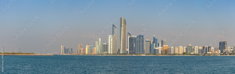 Fototapeta premium Al Markaziyah West Buildings Panorama