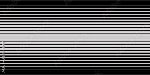 Seamless gradient halftone background. Black lines pattern.