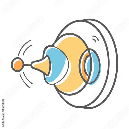 spatial audio icon, spatial audio vector illustration-simple illustration of spatial audio, perfect for spatial audio logos and icons